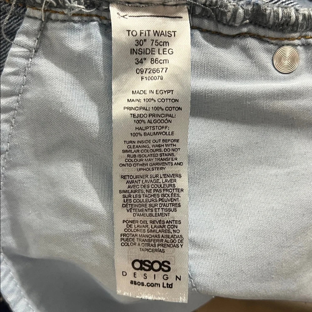 ASOS Dark Blue Women's Jeans - Picture 4 of 4